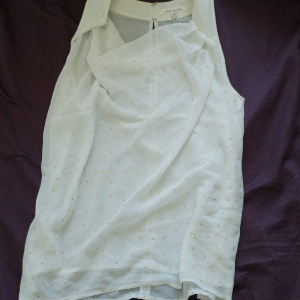 Robbi & Nikki accent blouse